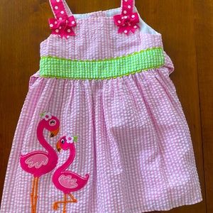 Emily Rose Flamingo Dress